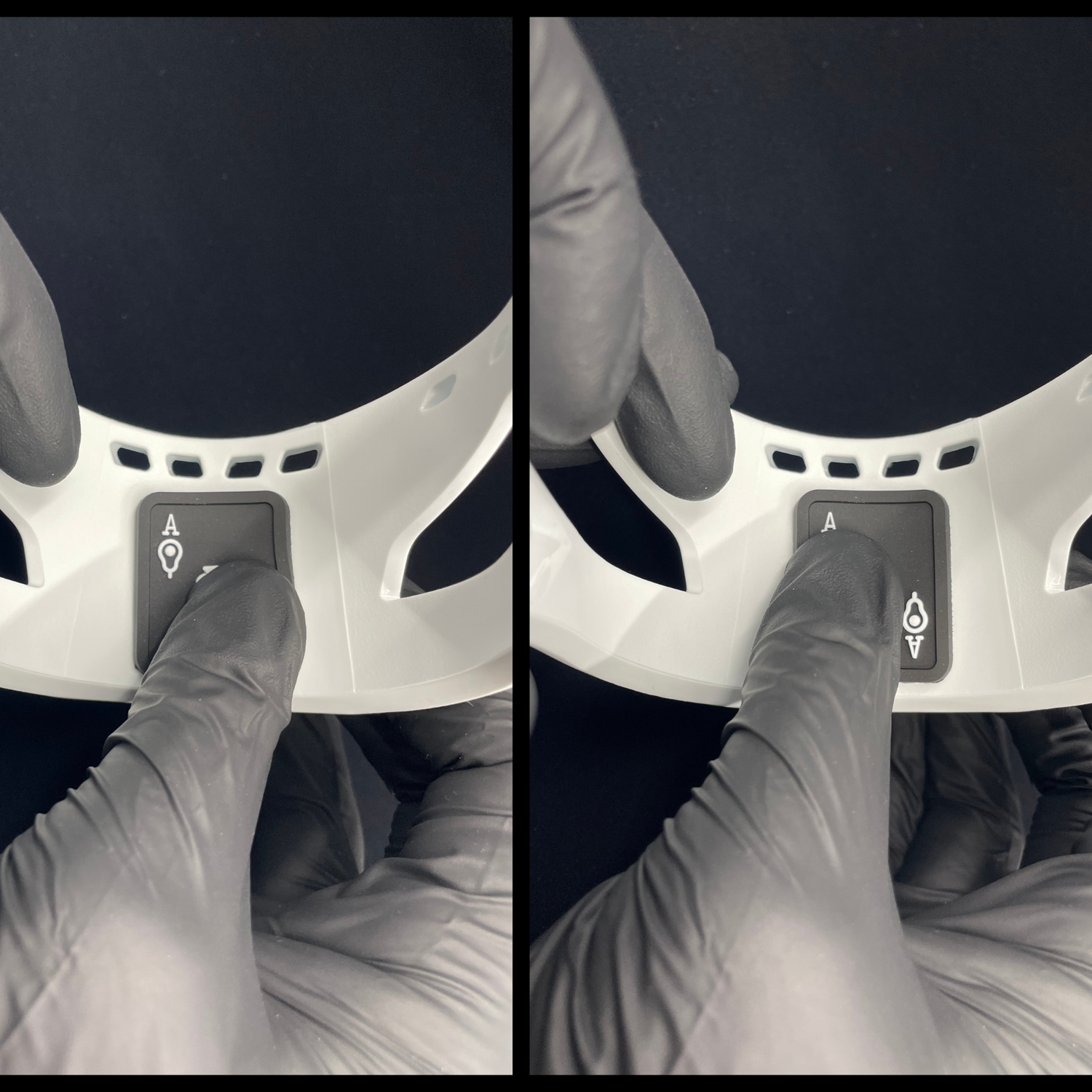 Applying new ball stop properly so it does not fall off