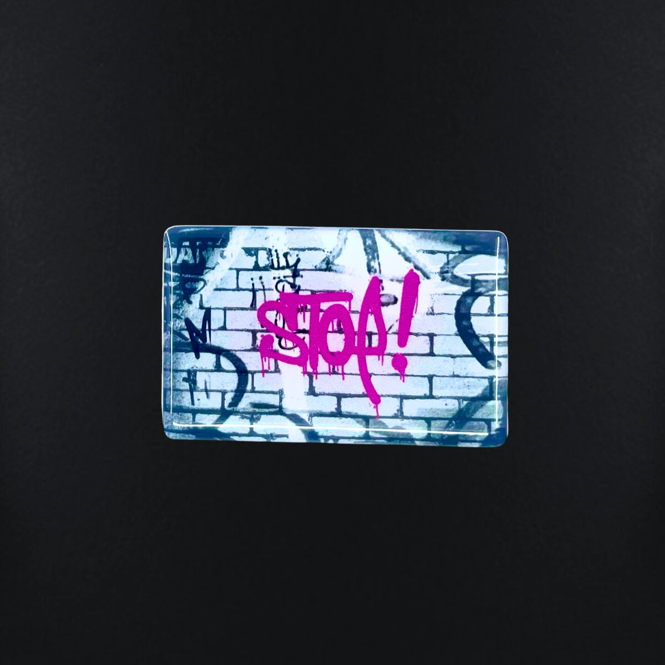 Brick Wall - Graffiti Pink (Goalie Ball Stop)