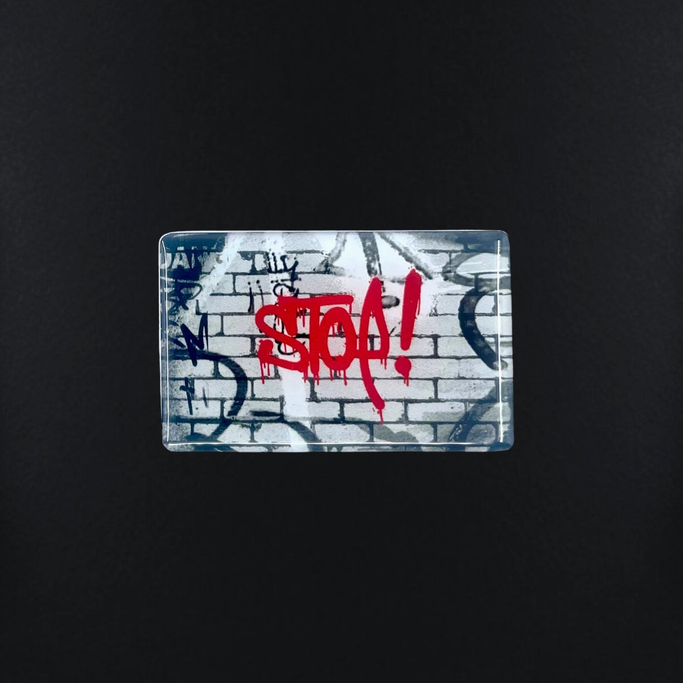 Brick Wall - Graffiti Red (Goalie Ball Stop)