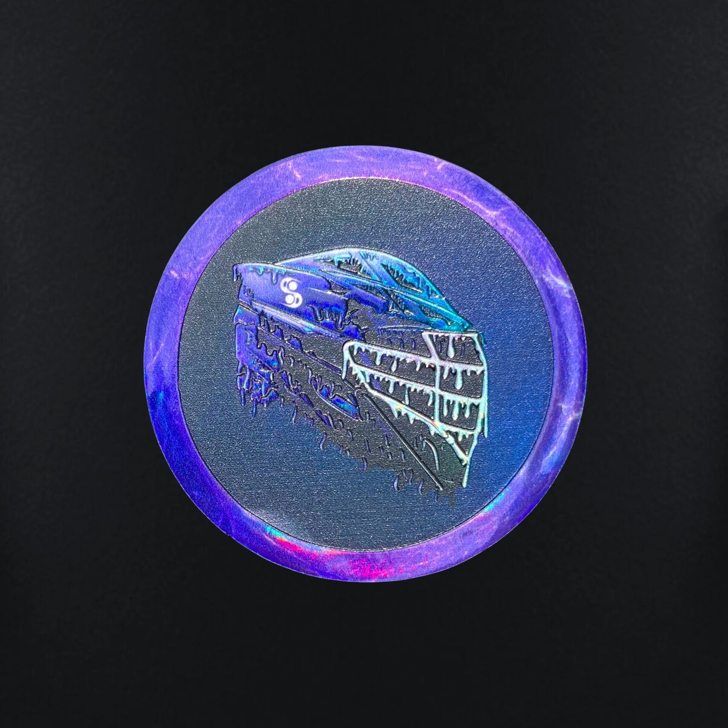 Embossed Holographic Lax Helmet Sticker - Free Shipping (No Tracking)