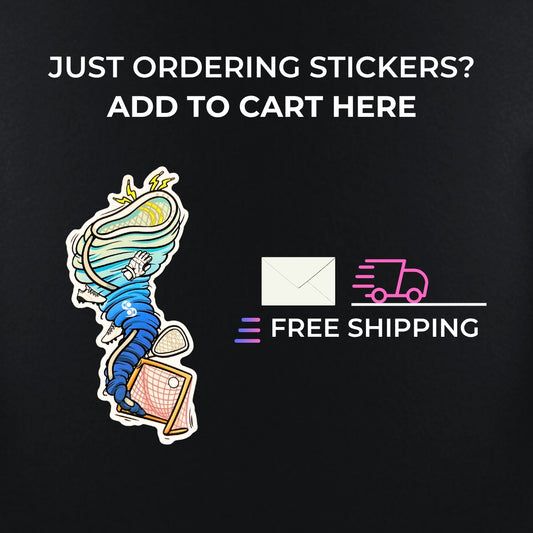 Twister Sticker - Free Shipping (No Tracking)